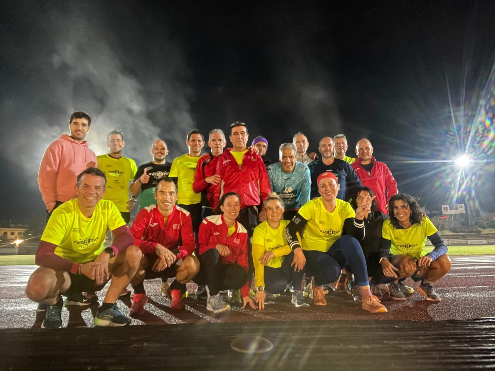Entrenamiento del Club Marathon Aranjuez