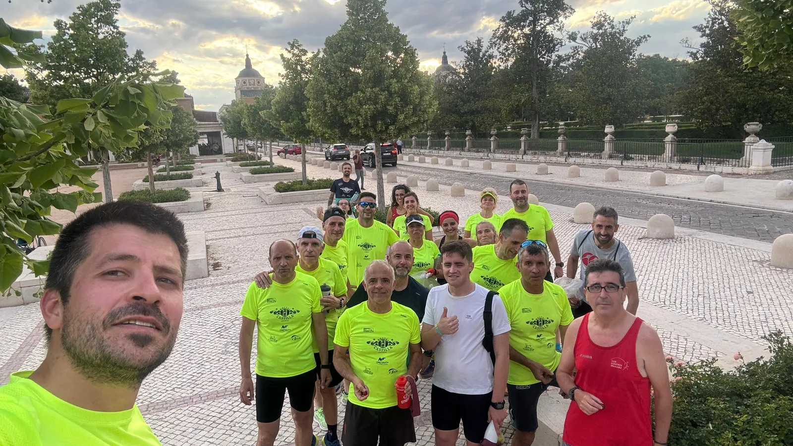 Entrenamiento del Club Marathon Aranjuez