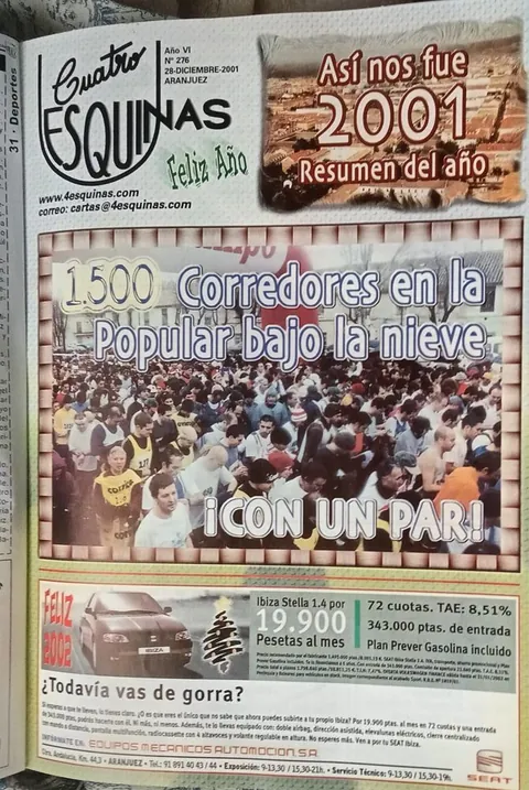 Carrera Popular 2001