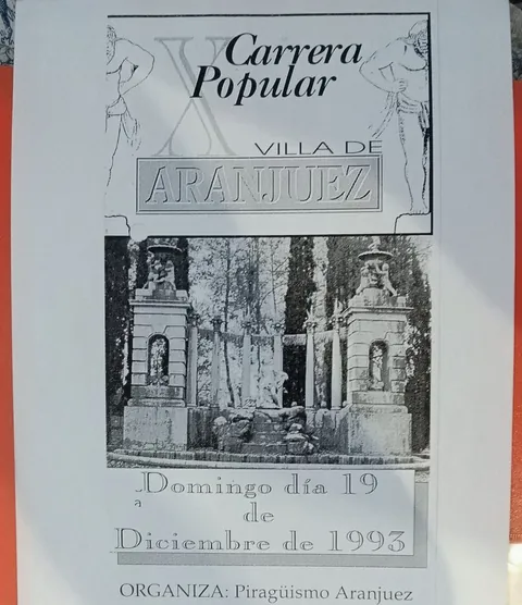 Cartel X Carrera Popular 1993