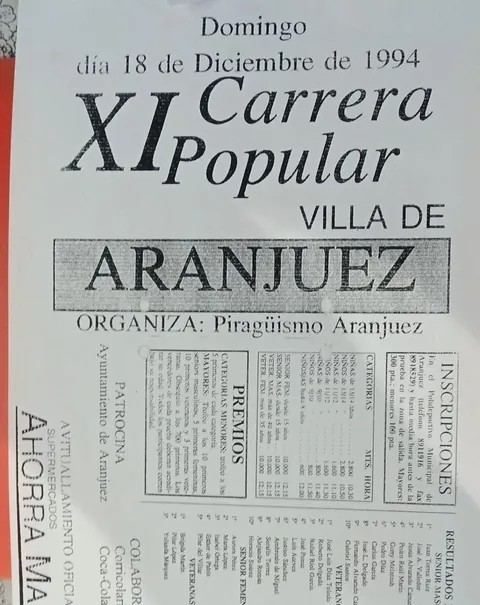 Carrera Popular 1994