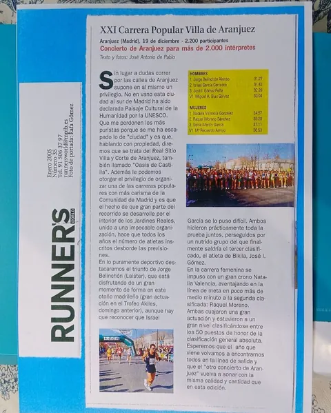 Carrera Popular 2004