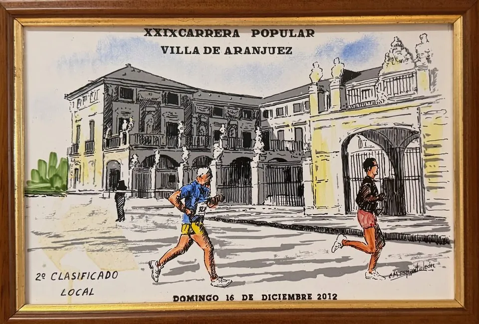 Azulejo XXIX Carrera Popular 2012