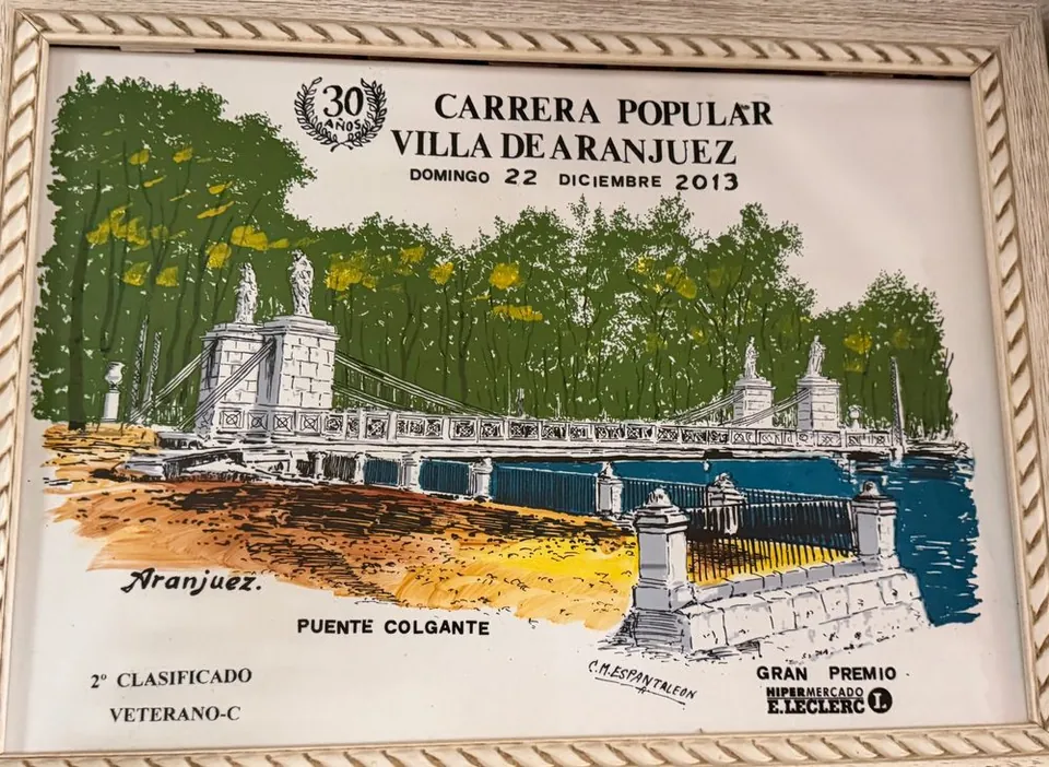 Azulejo XXX Carrera Popular 2013