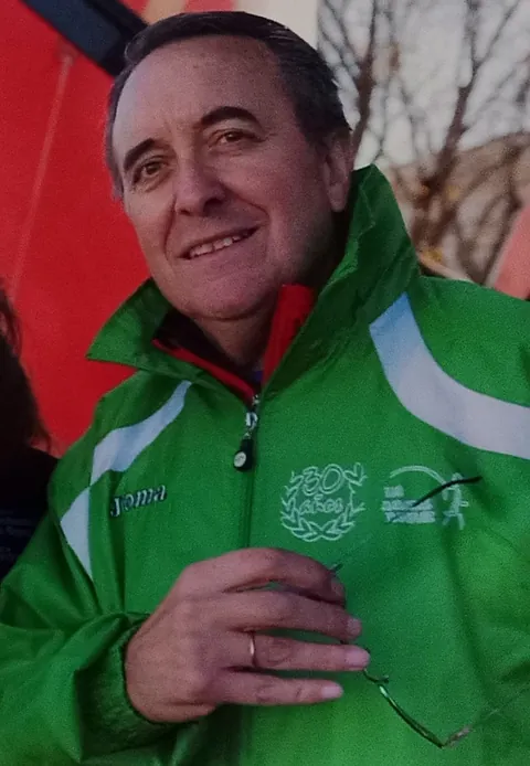 Miguel Gómez Minaya, socio fundador del Club Marathon Aranjuez